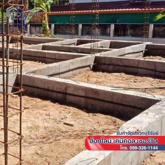 รับวางท่อเพื่อป้องกันและกำจัดปลวก